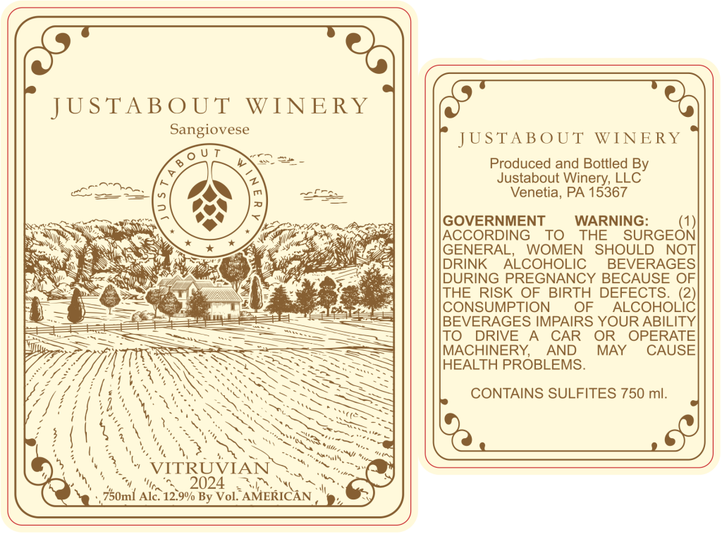 Sangiovese Label